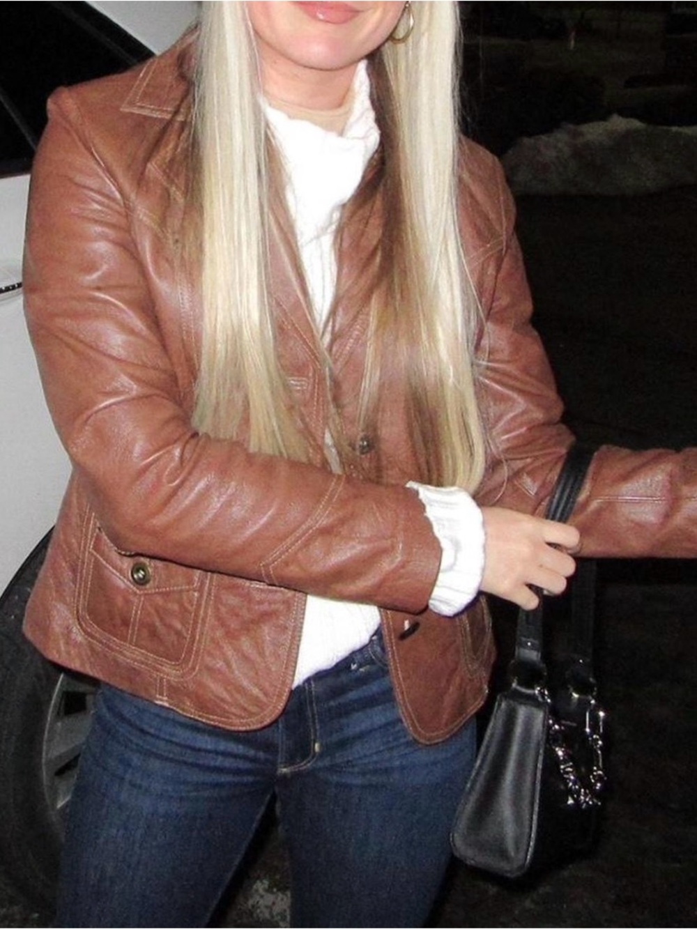 Brown Genuine Leather Jacket